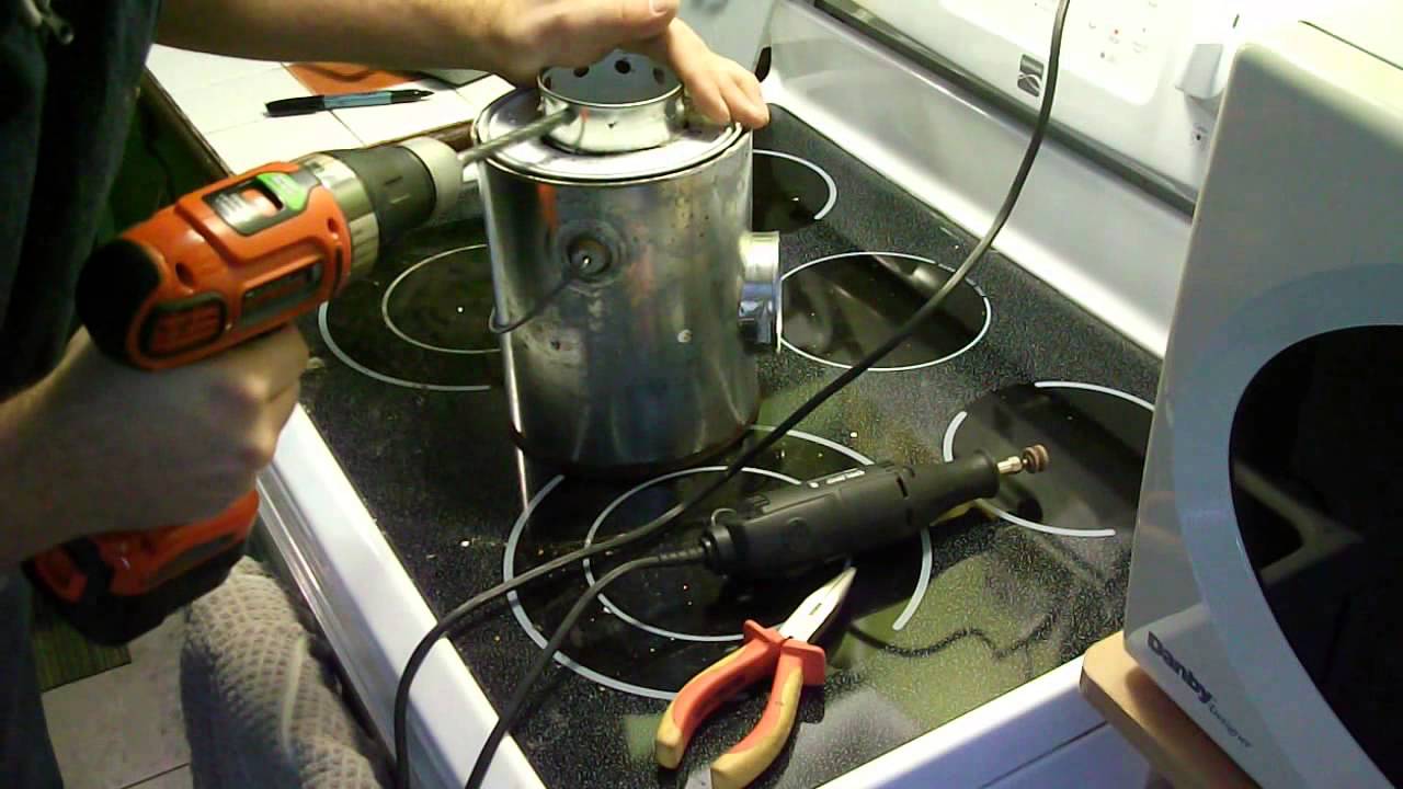 DIY Project Paint Can Rocket Stove YouTube
