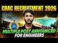 CDAC Recruitment 2026 | Multiple Vacancies Announced For Engineers | Complete Details