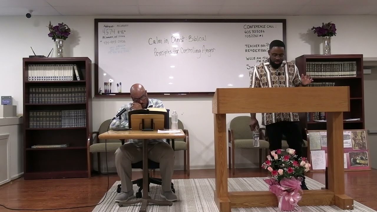 Calm In Christ: Biblical Priciple For Controlling Anger