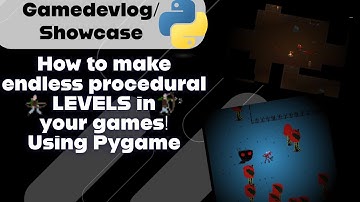 Action-RPG Game Dev in Pygame: How to create procedural generated Levels and Dungeons (with Code)