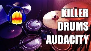Recording Drums In Audacity - Learning Audacity