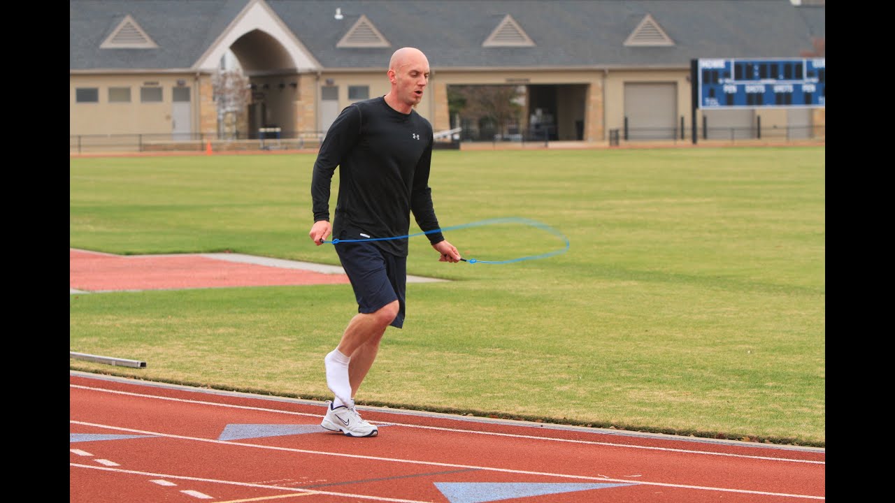 Fastest Mile Hopping on One Foot with a Jump Rope Guinness World
