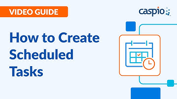 How to Create Scheduled Tasks