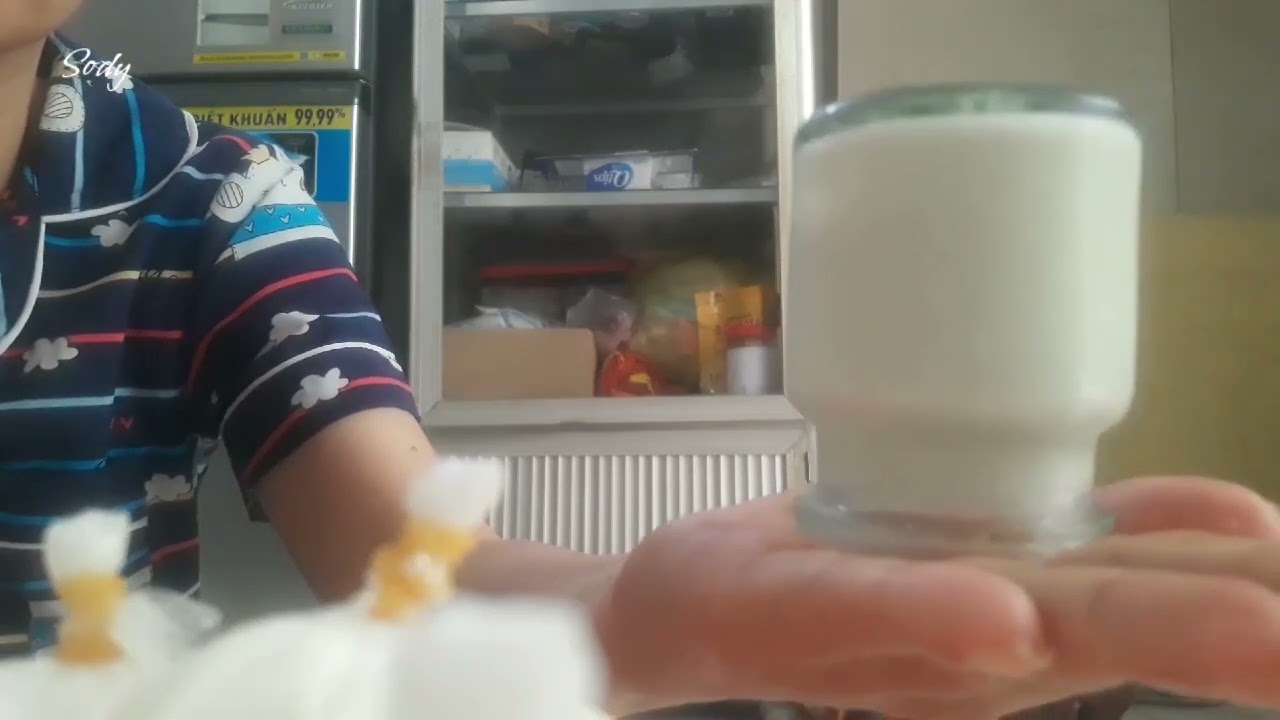 SỮA CHUA DẺO😋ÚP NGƯỢC SIÊU MỀM MỊN