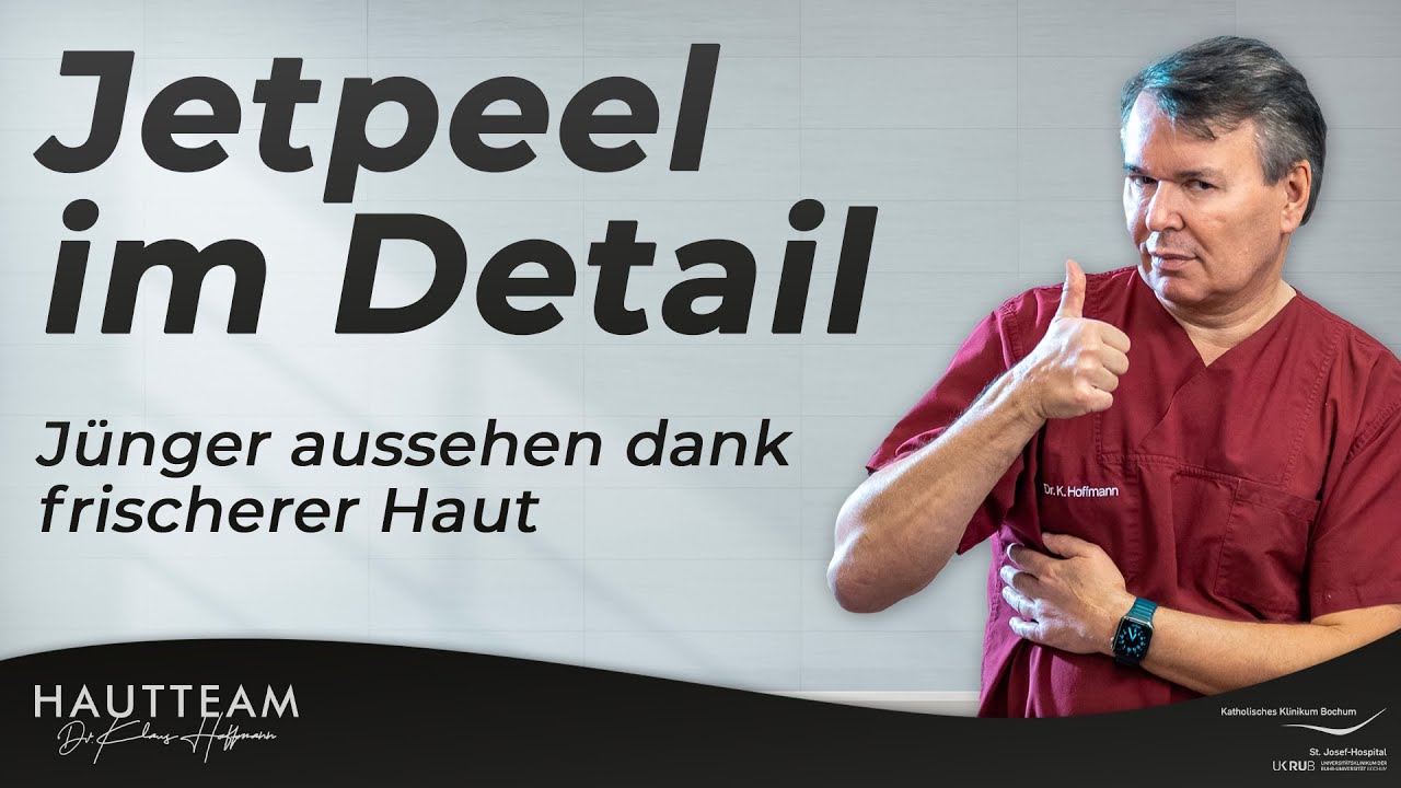 Jünger aussehen dank sauberer und frischer Haut - Jetpeel Behandlung im Detail!