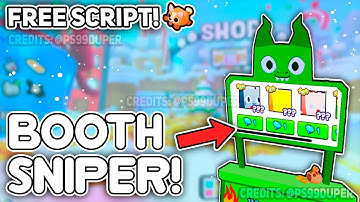 NEW OP BOOTH SNIPER SCRIPT ON PET SIMULATOR 99!☝️Update 8☝️100% SAFE! | NEW DUPE!