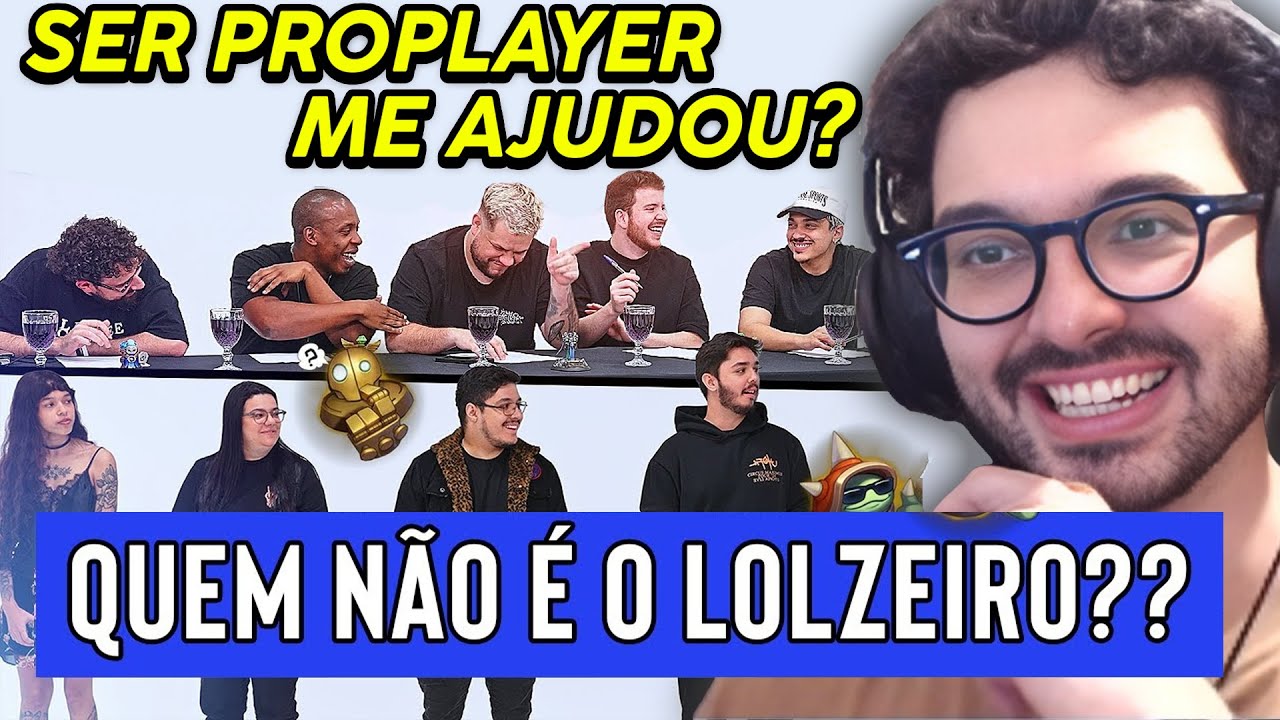 QUEM NÃO É O LOLZEIRO? Com Aqueles Caras - MYLON REACT