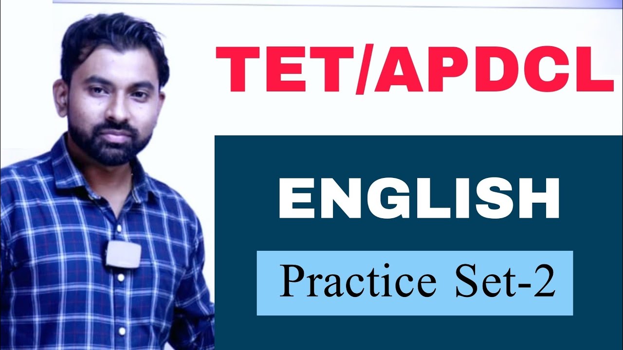 Assam TET/APDCL/SSC || General English MCQ || Practice Set 2