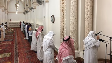 صلاة العشاء يوم الإثنين 12-1-1442 الشيخ محمود خليل القارئ