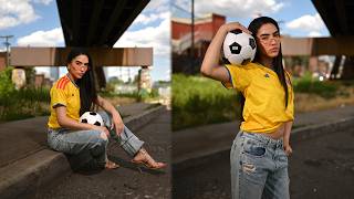 GODOX AD300 PRO OVERPOWER THE SUN in High Speed Sync! One Light Setup Off Camera Flash Portrait