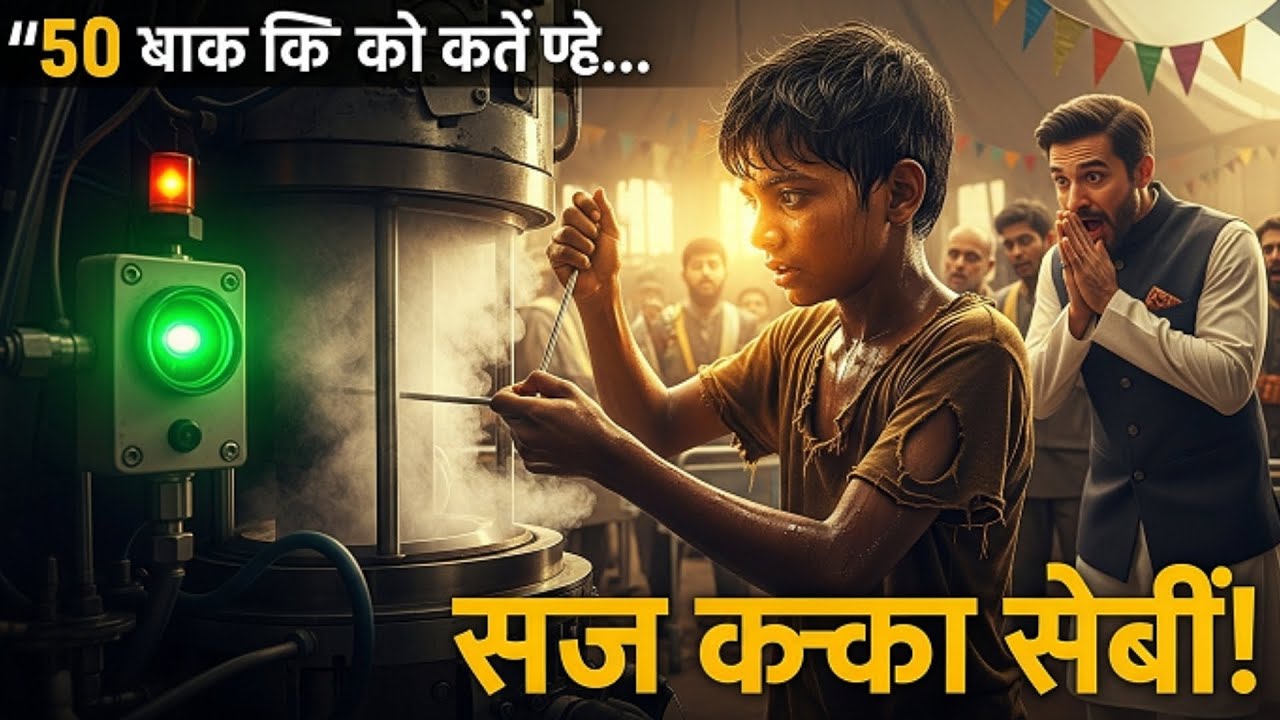 कूड़ा बीनने वाले लड़के ने ठीक की 50 करोड़ की मशीन, इंजीनियर देखते रह गए! #Reallifestory