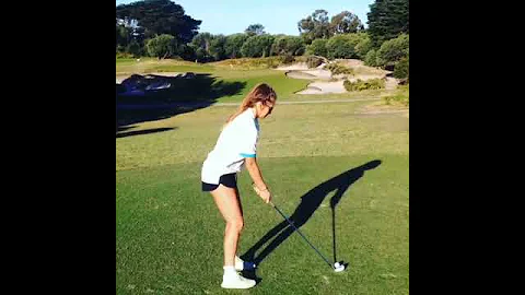 playing Golf