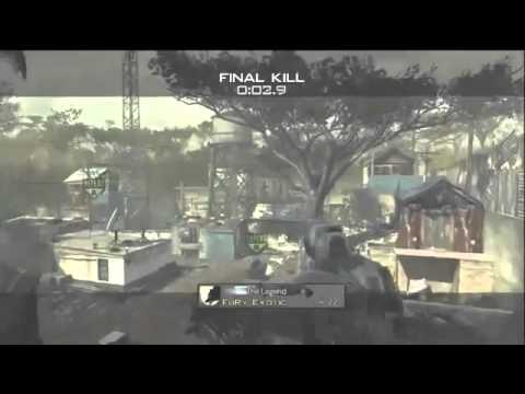 MW3: 360 No Scope SnD Killcam