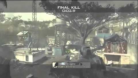 MW3: 360 No Scope SnD Killcam