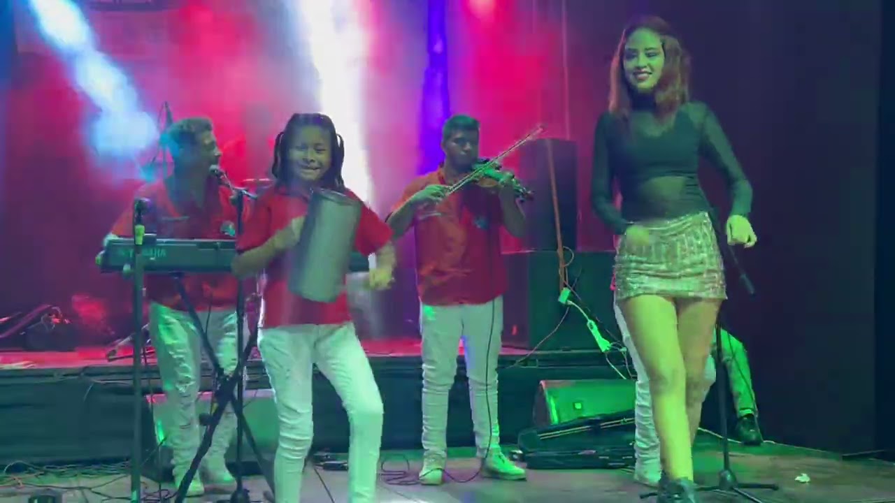 La estrellita del guiro en sus inicios 