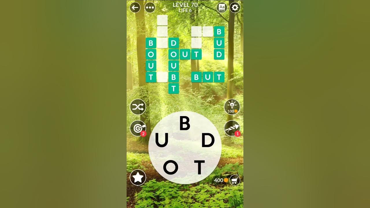 Wordscapes Level 70 Answers - YouTube