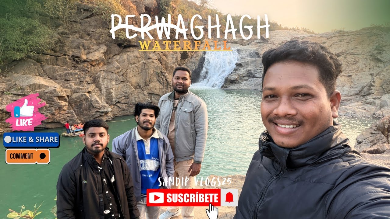 PERWAGHAGH WATERFALL || WATERFALL || PERWAGHAGH|| JHARKHAND || SANDIP VLOGS25||