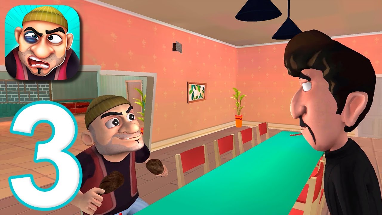 Scary Robber Home Clash - Gameplay Walkthrough Part 3 - Level 4 5