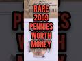 2009 Penny Value - Lincoln Cent Price Guide #shorts #money #coin #finance #news #fyp #trending #usa