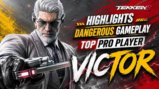 Victor Top Ranked Gameplay 💀 Best Damage Combos | Tekken 8