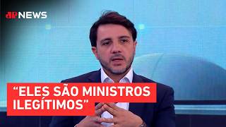 Renan Santos: “Próximo presidente terá que atuar em tirar do STF Moraes e Toffoli”