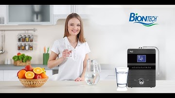 Máy tạo nước Pi - Máy lọc nước điện giải Ion kiềm Alkaline Biontech Hàn Quốc