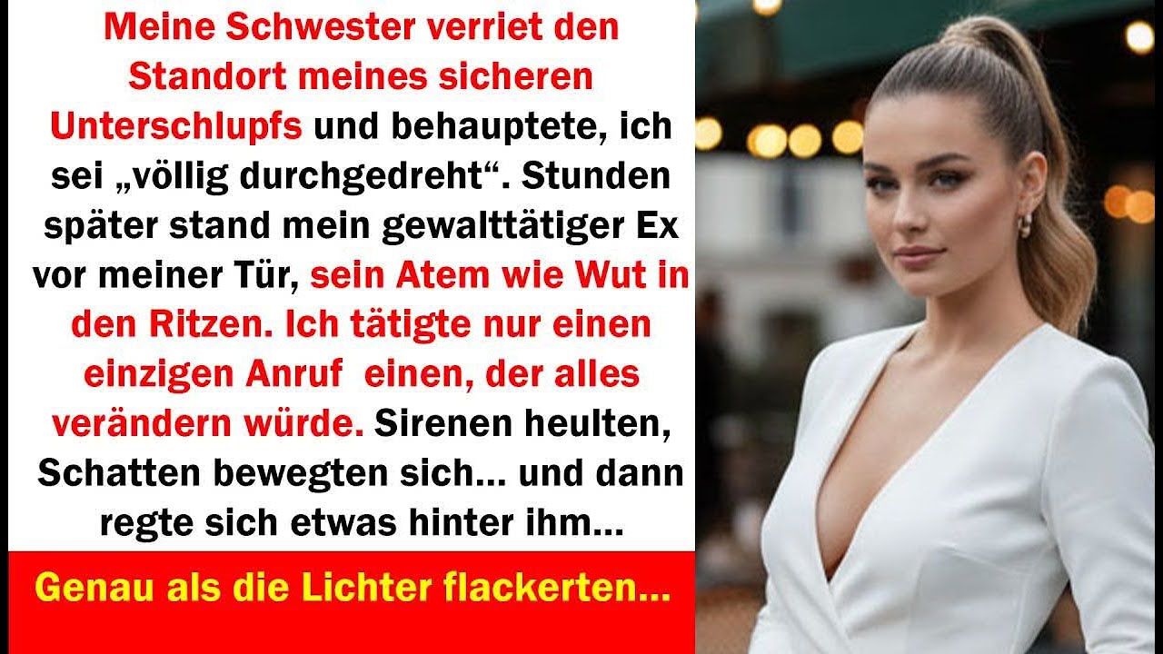 Als mein Versteck verraten wurde, begann die Nacht zu kippen und etwas regte sich