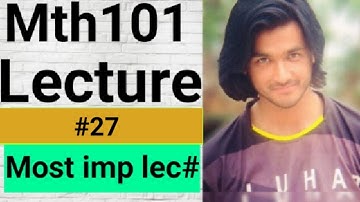 Mth101 lecture# 27 sigma notation by |Ameer Hamza |