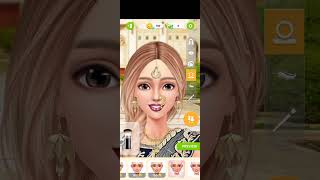 Simple makuap 🥀 tutorial game || Makeup 💄 wala game || Offline GamePlay@UniqueMakeupIdeas screenshot 3