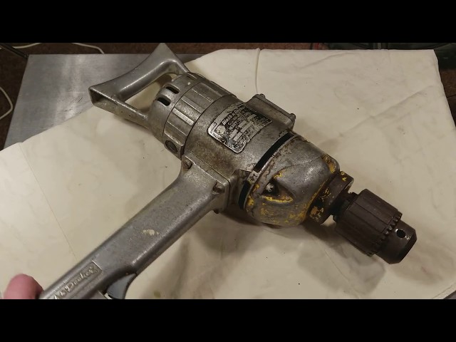 Vintage Black & Decker Heavy Duty Home Utility 1/2 Electric Drill