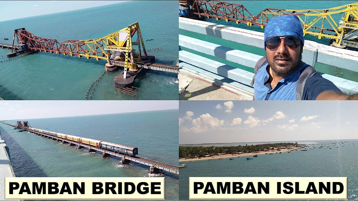 Pamban Bridge | Rameswaram | Train on Pamban