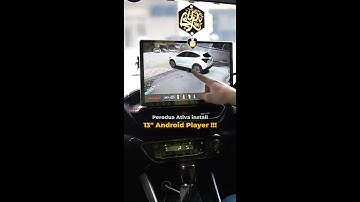 Perodua Ativa install 13" Tesla Style Android Player + 360 !!!