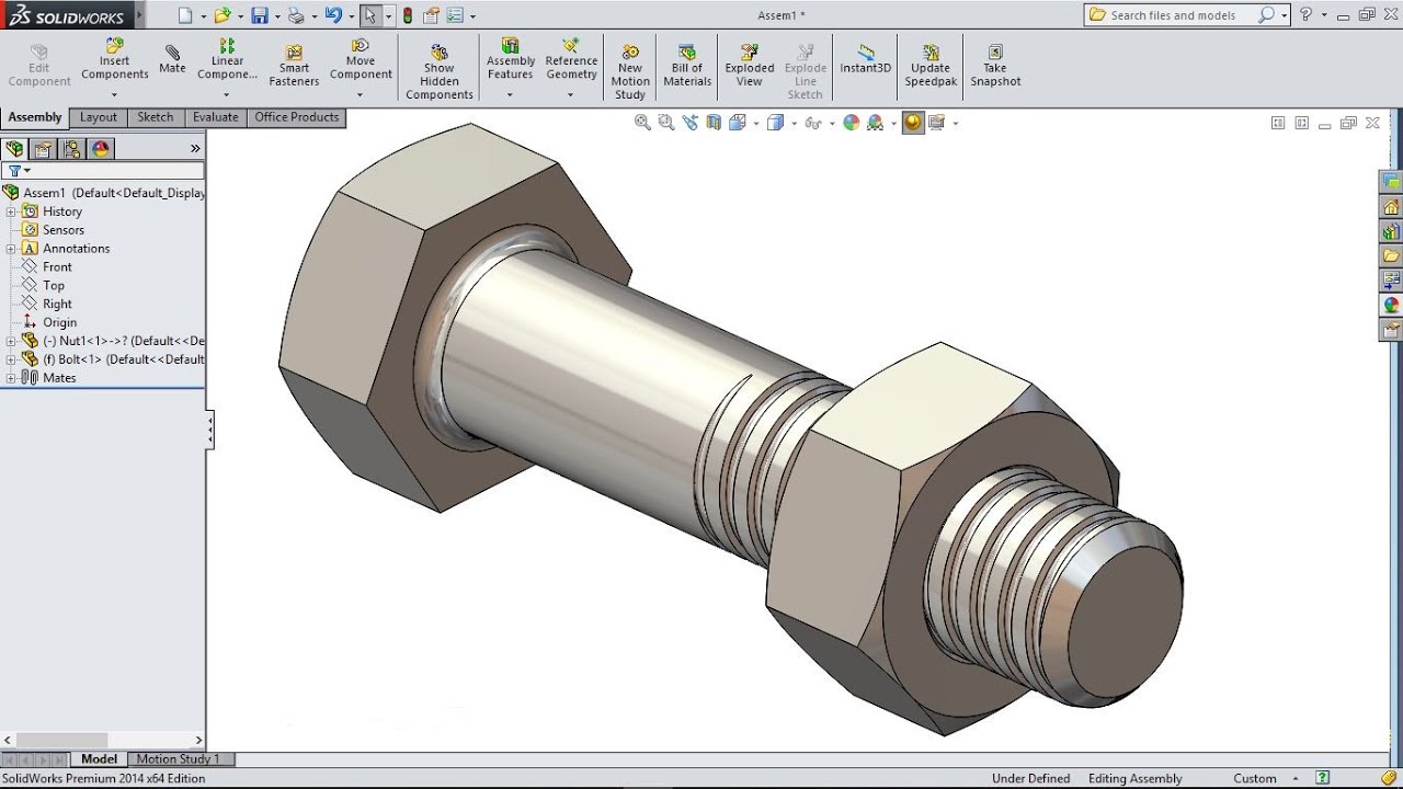 bolt download solidworks