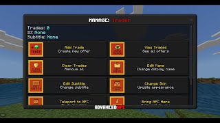 ADVANCEDNPC PM5 | NPC VILLAGER PLUGIN PREVIEW