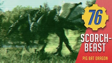 Scorchbeast - Horse Pig Bat Dragon | Fallout 76
