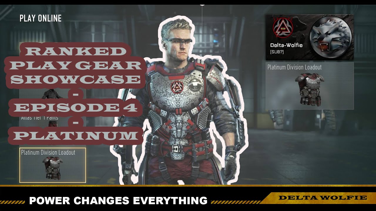 PLATINUM DIVISION LOADOUT / CHESTPLATE Call Of Duty Advanced Warfare