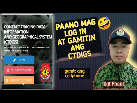 PAANO MAG LOG IN AT GAMITIN ANG CTDIGS O ONLINE DIARY gamit ang cellphone.