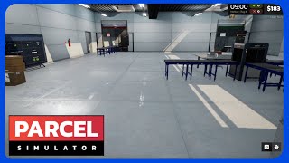 Eine weitere Scanstation im Lager - Parcel Simulator