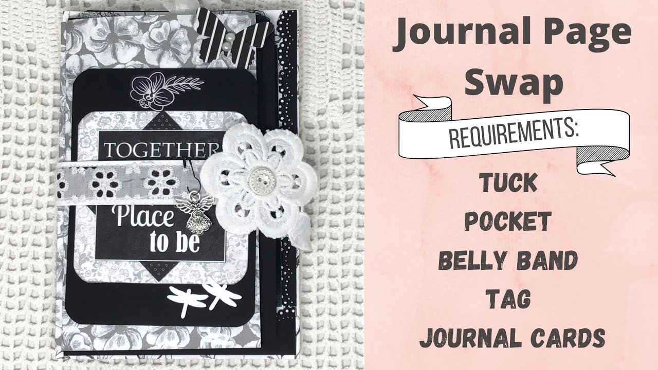 Monochrome Journal Page Ideas 