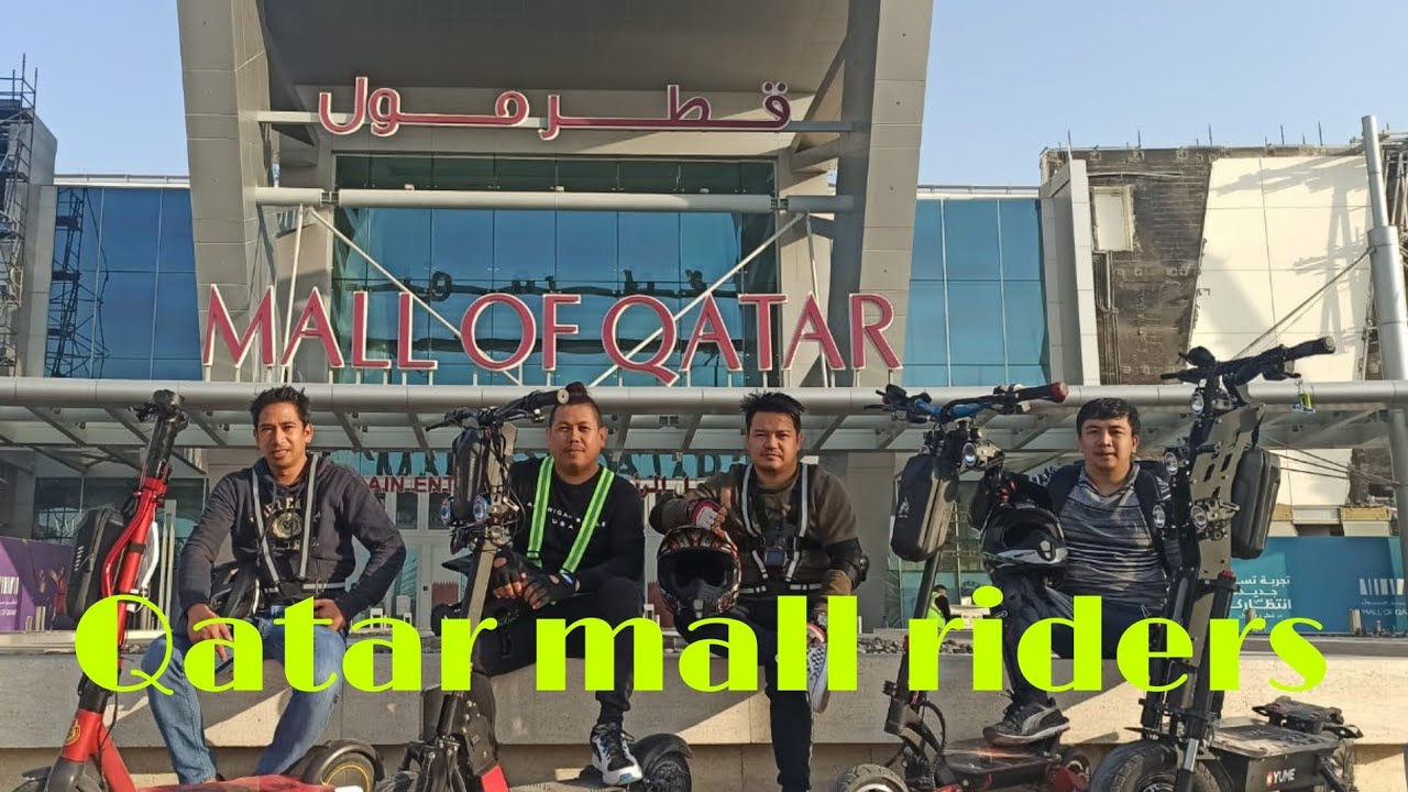 qatar mall riders #qatarmallriders #qatar #scooter #theriders - YouTube