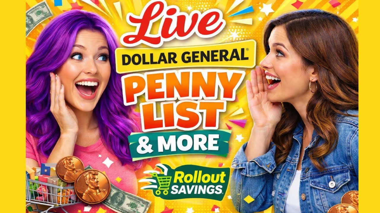 LIVE Dollar General Penny List & More