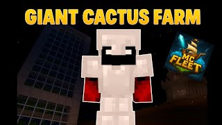 Giant Cactus Farm In Mc Fleet Server @GamerFleet @McFleetDotNet