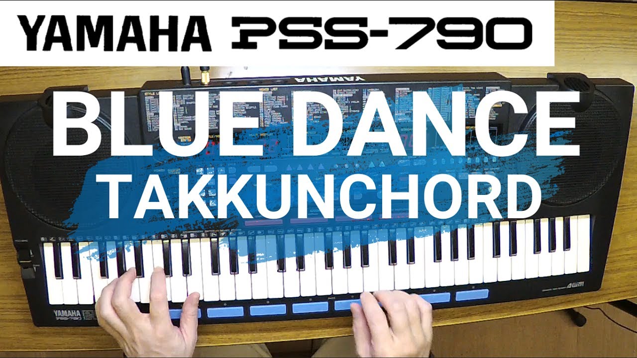 BLUE DANCE (Original) / YAMAHA PSS-790 PortaSound - YouTube