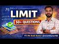 Limit in One Shot 🔥 | 50+ Questions | Full Revision | One Shot Revision | All Concepts + Questions