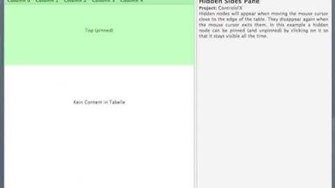 JavaFX: HiddenSidesPaneSample