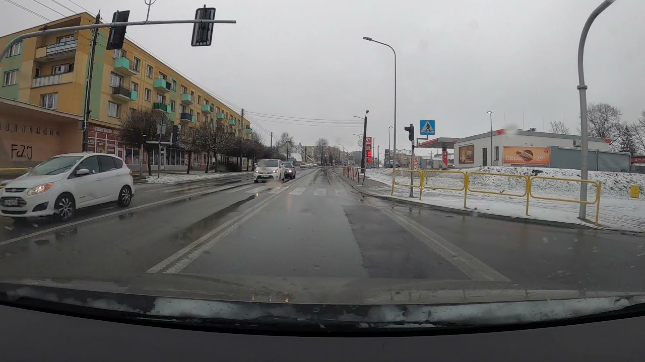 Początek zimy w Zambrowie