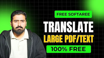 PDF & Text Translator Tool - Translate UNLIMITED Large Files For FREE! 2025