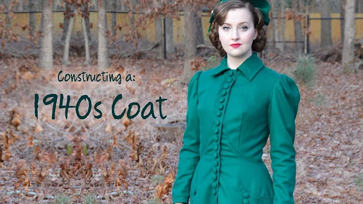 Making an Emerald Green 1940s Coat!