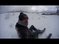 Session de luge à la Croix de Chaubouret