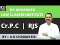 Introductory  class of criminal procedure code by kd charan sir  kdalc